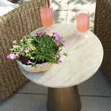 Midsummer Accent Table Antique Brass - Gold by Uttermost - View 4