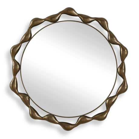 Remolino Round Mirror - Bronze by Uttermost - View 1