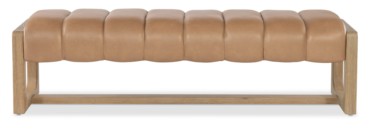 Banyon Bay Bench Desert Oak Brown - Light Brown by Hooker Furniture - View 7