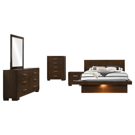 Tokyo Cappucino 5-piece Eastern King Bedroom Set - sold by Home Elegance USA