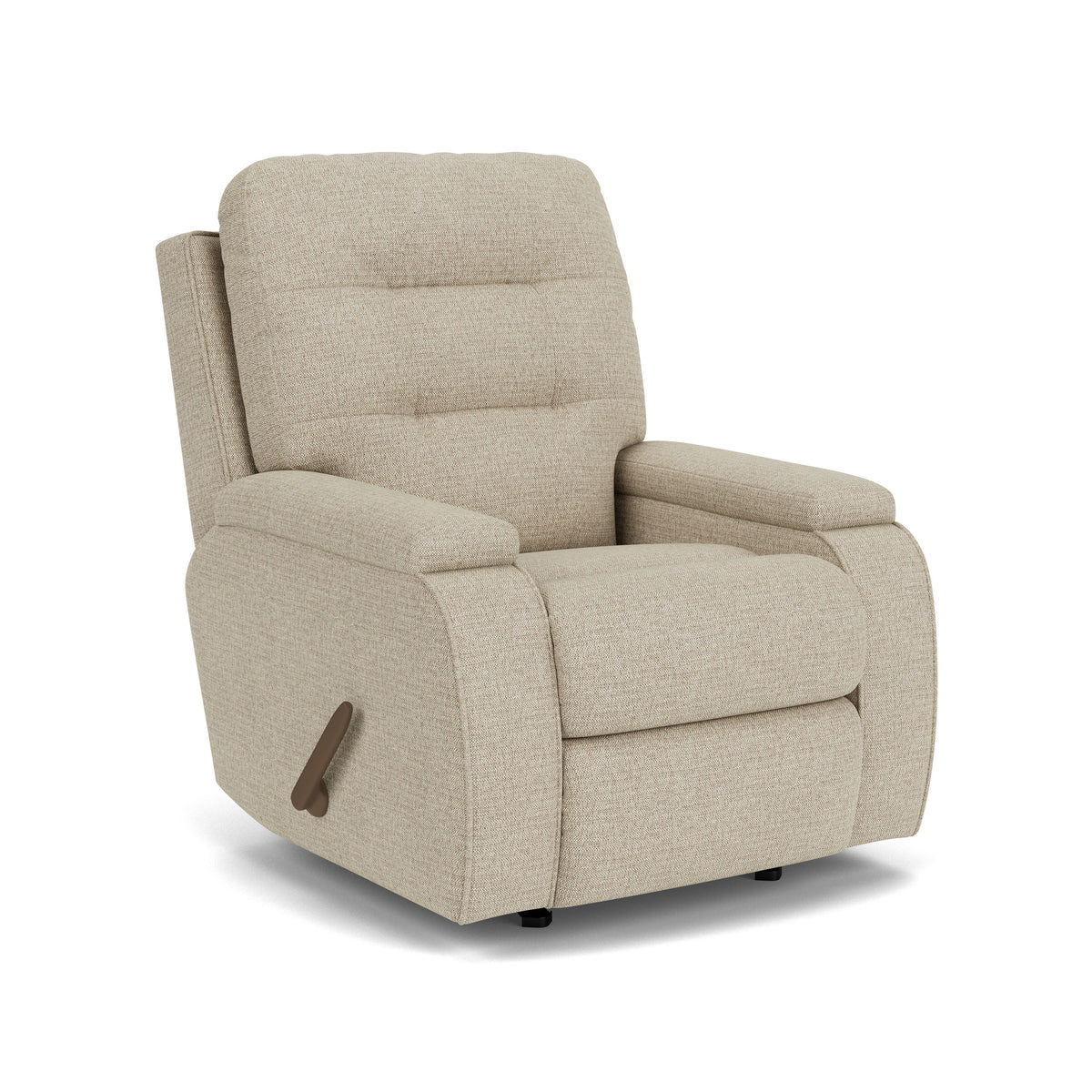 Kerrie Transitional Fabric Swivel Gliding Recliner | Flexsteel