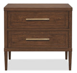 Cashiers Bedside Chest Chestnut - Dark Brown by Hooker Furniture - View 2