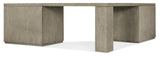 Linville Falls Corner Desk With Lateral File Cabinet And Open Desk Cabinet - Gray by Hooker Furniture - View 2