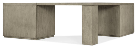 Linville Falls Corner Desk With Lateral File Cabinet And Open Desk Cabinet - Gray by Hooker Furniture - View 2