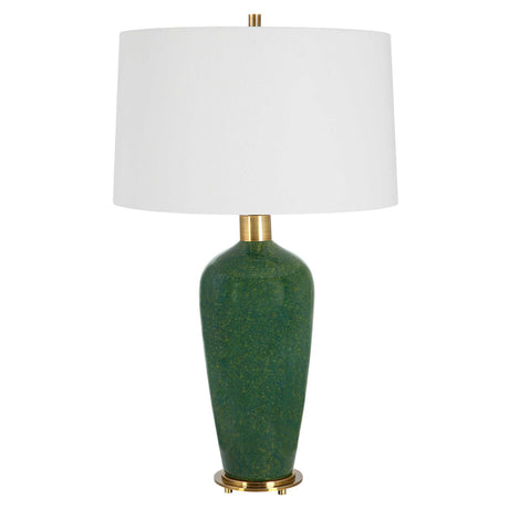 Verdell Table Lamp - Green by Uttermost - View 4