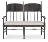 Americana Dining Bench - Dark Brown / Beige by Hooker Furniture - View 4