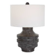 Timber Table Lamp - Dark Gray by Uttermost - View 1