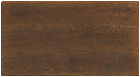 Driftwood Three-Drawer Nightstand Medium Wood - Dark Brown by Hooker Furniture - View 3