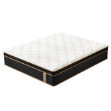 King Mattress, 10 Inch Plush Hybrid Mattresses with Memory Foam, Fiberglass-Free Mattress in a Box, Individual Pocket Spring-Motion Isolation-Edge Support, CertiPUR-US Certified