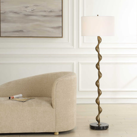 Remolino Floor Lamp - Bronze by Uttermost - View 2