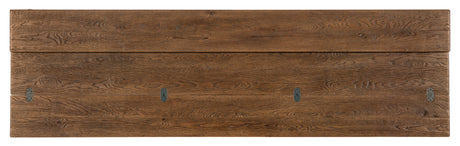 Driftwood Flip-Top Console Table Medium Wood - Dark Brown by Hooker Furniture - View 13