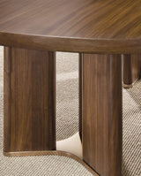 Eleana Rectangular Dining Table With Two Leaves Medium Wood - Dark Brown by Hooker Furniture - View 2