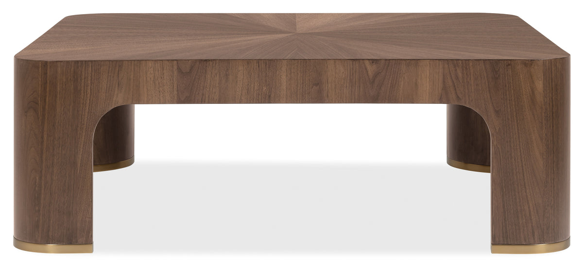 Eleana Coffee Table Light Caramel - Dark Brown by Hooker Furniture - View 3