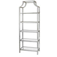 Aurelie Etagere - Silver by Uttermost - View 1
