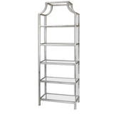 Aurelie Etagere - Silver by Uttermost - View 1