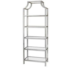 Aurelie Etagere - Silver by Uttermost - View 1