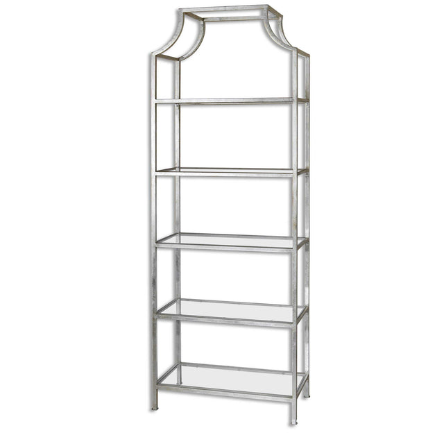 Aurelie Etagere - Silver by Uttermost - View 1