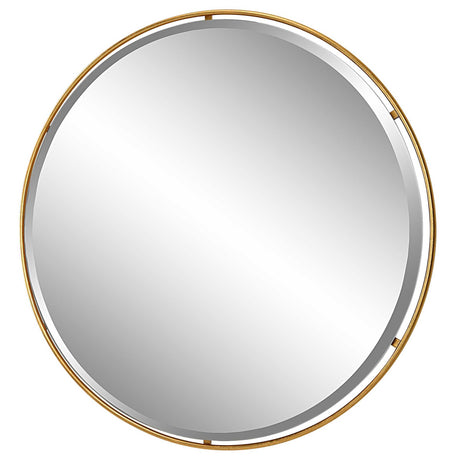 Canillo Round Mirror - Gold by Uttermost - View 4