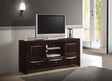 1pc Dark Cherry Finish 3 Drawers Shelf Storage Space TV Stand Bedroom Living Room Furniture - sold by Home Elegance USA