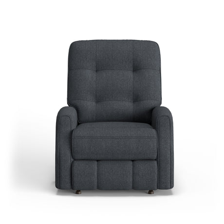 Devon Transitional Fabric Power Rocking Recliner | Flexsteel