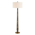 Tyree Marble Floor Lamp - Dark Brown by Uttermost - View 1