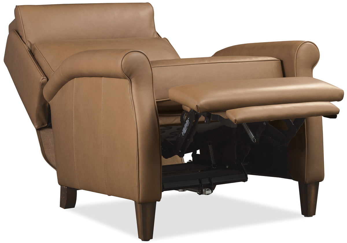 Randall Power Recliner With Pop-Up Headrest - Dark Brown by Hooker Furniture - View 3