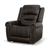 Oscar Power Recliner With Power Headrest - Molasses | Flexsteel