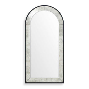 Marlowe Antique Arch Mirror - Black by Uttermost - View 1