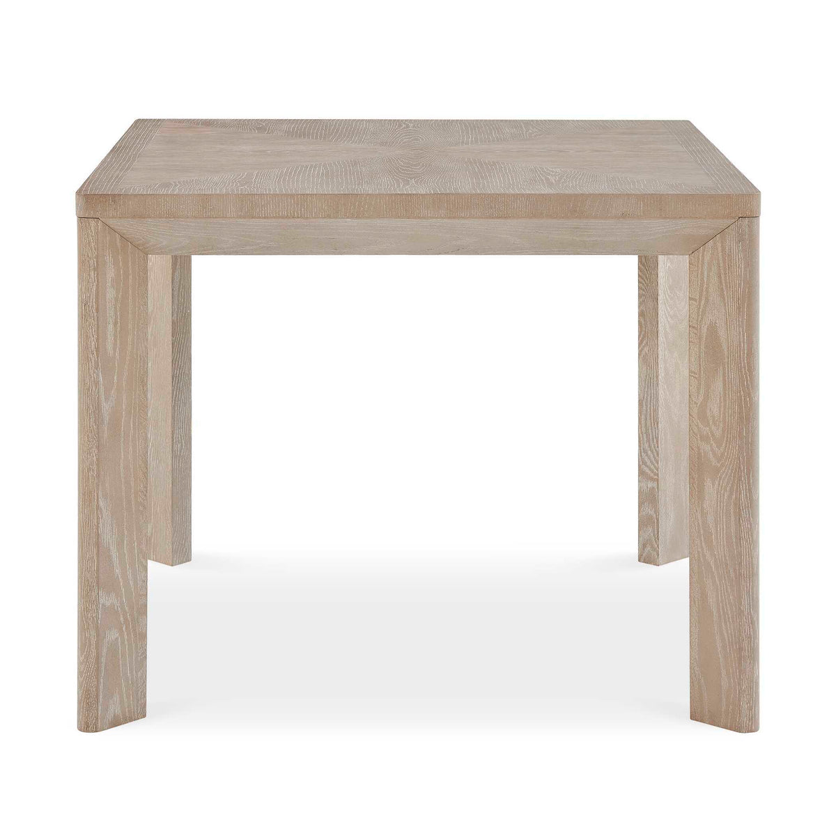 Noval Square Dining Game Table White / Woodtone - Light Brown by Uttermost - View 1