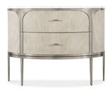Modern Mood Two-Drawer Nightstand - Beige by Hooker Furniture - View 5