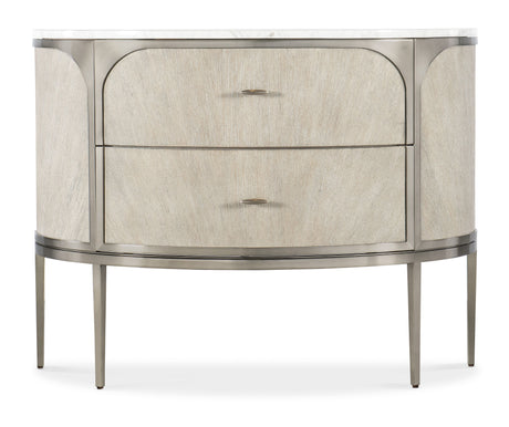 Modern Mood Two-Drawer Nightstand - Beige by Hooker Furniture - View 5
