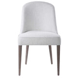 Brie Armless Chair (Set of 2) - White by Uttermost - View 1