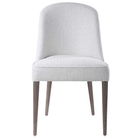 Brie Armless Chair (Set of 2) - White by Uttermost - View 1