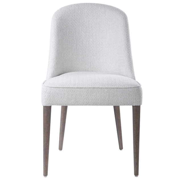Brie Armless Chair (Set of 2) - White by Uttermost - View 1