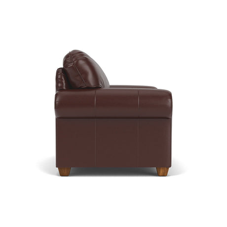 Thornton Leather Stationary Twin Sleeper | Flexsteel