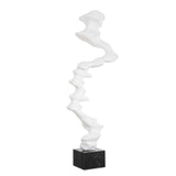 Flux Indoor-Outdoor Sculpture - White by Uttermost - View 1