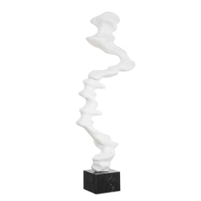 Flux Indoor-Outdoor Sculpture - White by Uttermost - View 1