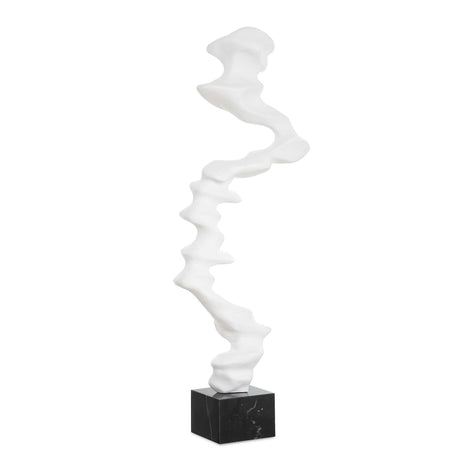 Flux Indoor-Outdoor Sculpture - White by Uttermost - View 1
