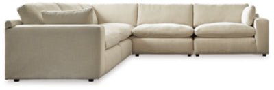 Ashley Linen Elyza 10006S5 5 - Piece Sectional - Chenille - 10006S5 - Home Elegance USA - 1