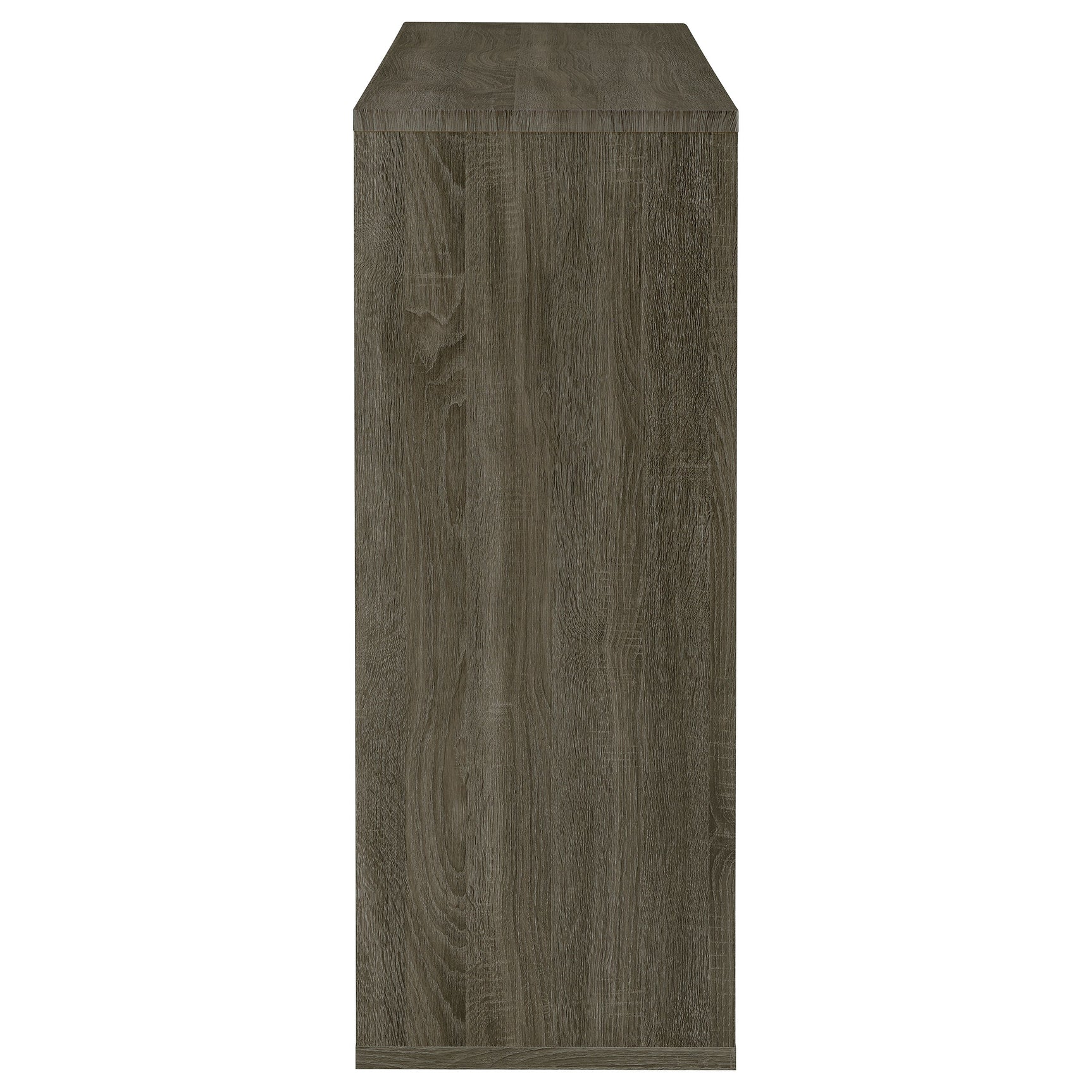 Home Bar - Prescott Rectangular 2-shelf Bar Unit Grey