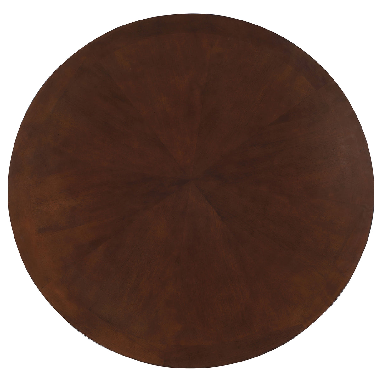 Game Table - Marietta Round Wooden Game Table Tobacco