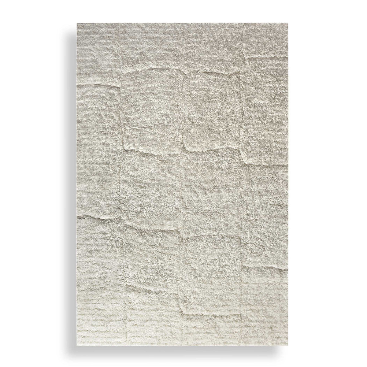 Miramar Cozy Shag 8 X 10 Rug - White by Uttermost - View 1