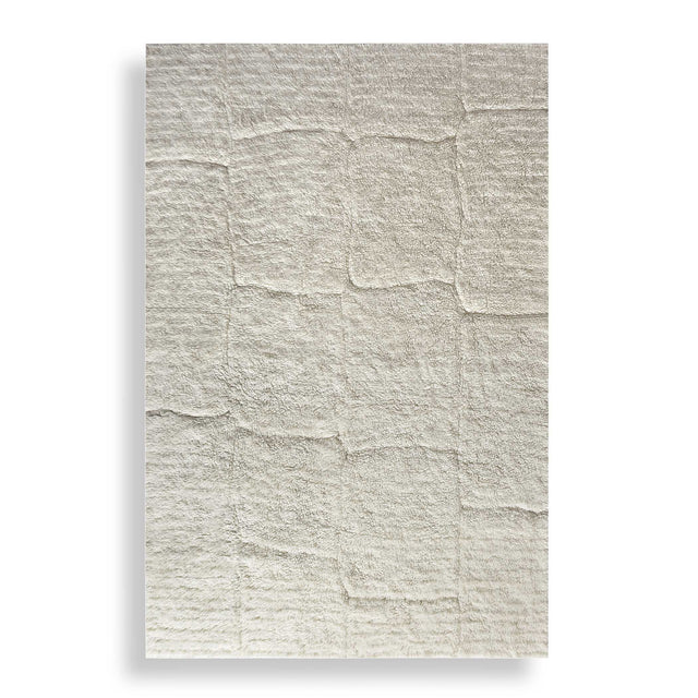 Miramar Cozy Shag 8 X 10 Rug - White by Uttermost - View 1