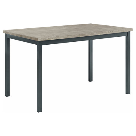 Dining Table - Garza Rectangular Dining Table Black