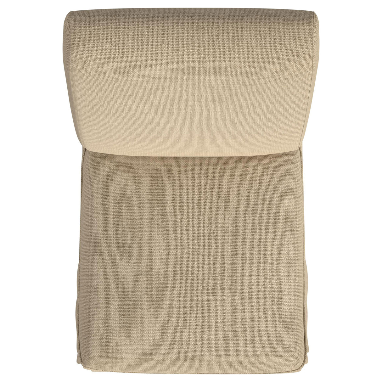 Shawna Upholstered Skirted Dining Chair Light Khaki (Set of 2) - Home Elegance USA