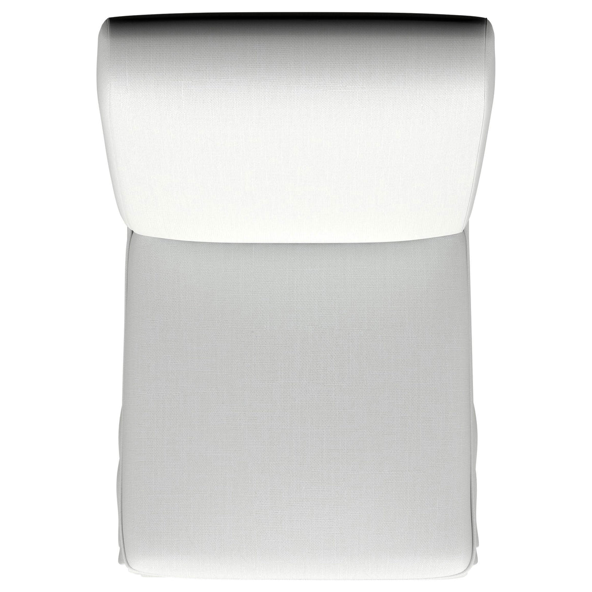 Shawna Upholstered Skirted Dining Chair White (Set of 2) - Home Elegance USA