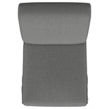 Shawna Upholstered Skirted Dining Chair Light Grey (Set of 2) -  Coaster Furniture