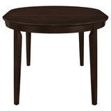 Dining Table - Gabriel Oval Dining Table Cappuccino