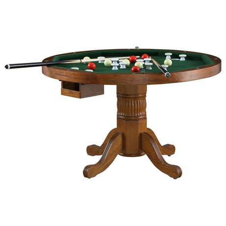 Mitchell 5 - piece Game Table Set Amber and Brown - 100951 - S5 - image - 6