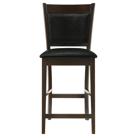 Jaden 5 - piece Dining Room Set Espresso and Black | Coaster | Home Elegance USA